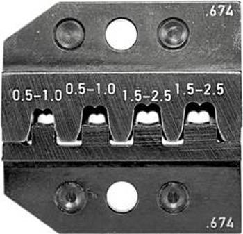 Krimpovací kleště Rennsteig Werkzeuge PEW12.674 624 674 3 otevřené kabelové spojky , 0.5 do 2.5 mm²