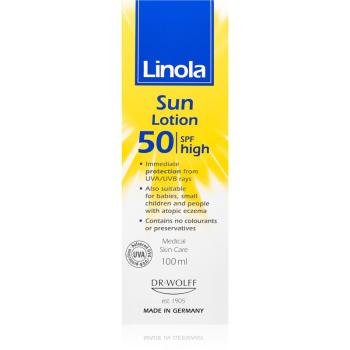 Linola Sun Lotion SPF50 krém na opalování pro suchou až atopickou pokožku 100 ml