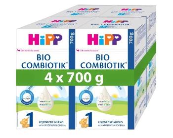 HiPP 1 BIO Combiotik® Počáteční mléčná kojenecká výživa 4 x 700 g
