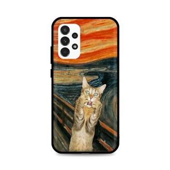 TopQ Kryt Samsung A23 5G Scared Cat 89344 (89344)