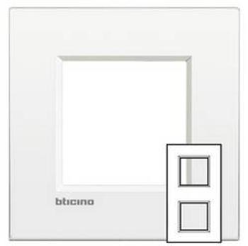 Legrand rám Living&Light bílá LNE4802M2BN