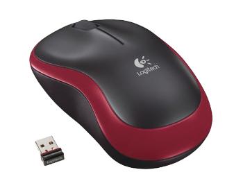 Myš bezdrátová LOGITECH M185 Red