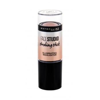 Maybelline FaceStudio Strobing Stick 9 g rozjasňovač pro ženy 100 Light-Iridescent