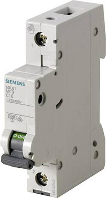 Elektrický jistič Siemens 5SL6106-6, 1pólový, 6 A, 230 V, 400 V