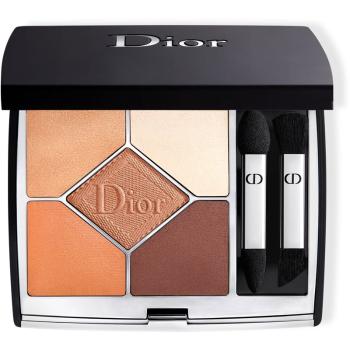 DIOR Diorshow 5 Couleurs Couture Velvet Limited Edition paletka očních stínů odstín 629 Coral Paisley 7 g