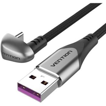 Vention USB-C to USB 2.0 U-Shaped 5A Cable 1.5M Gray Aluminum Alloy Type (COHHG)