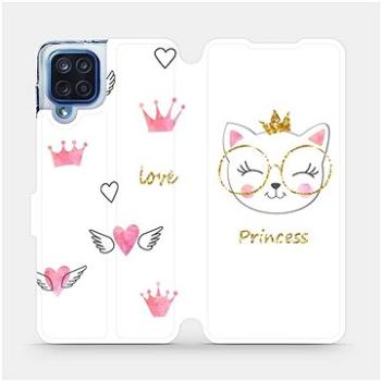 Flipové pouzdro na mobil Samsung Galaxy M12 - MH03S Kočička princess (5903516735273)