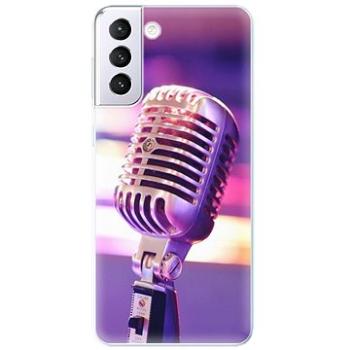 iSaprio Vintage Microphone pro Samsung Galaxy S21+ (vinm-TPU3-S21p)