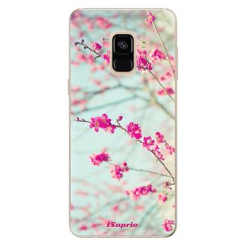 Odolné silikonové pouzdro iSaprio - Blossom 01 - Samsung Galaxy A8 2018