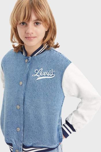 Dětská bomber bunda Levi's LVG DENIM BOMBER JACKET