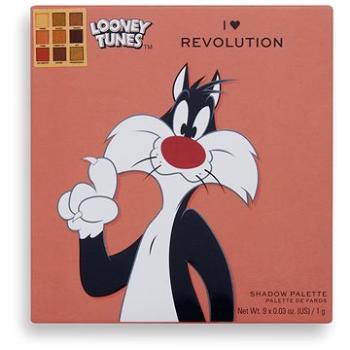 I HEART REVOLUTION Looney Tunes X Sylvester Mini Shadow Palette (5057566629720)