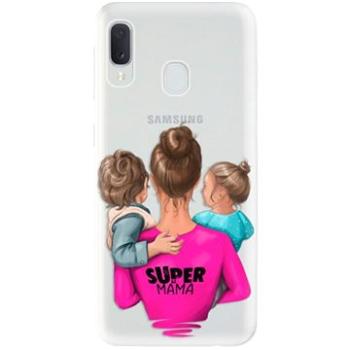 iSaprio Super Mama - Boy and Girl pro Samsung Galaxy A20e (smboygirl-TPU2-A20e)