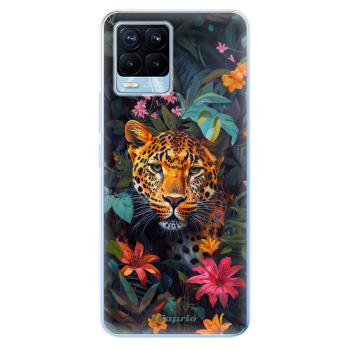 Odolné silikonové pouzdro iSaprio - Flower Jaguar - Realme 8 / 8 Pro