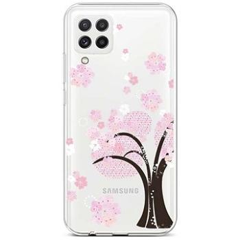 TopQ Samsung A22 silikon Cherry Tree 65155 (Sun-65155)