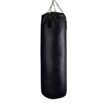 Boxovací pytel GALA - 130 CM / 40 KG - S řetězy - 
černá