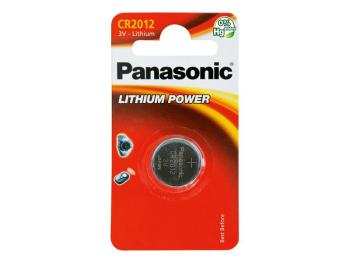 Baterie CR2012 PANASONIC lithiová 1ks / blistr
