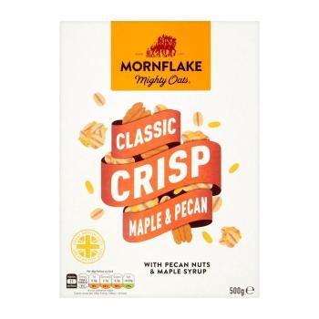 Vločky Classic Crisp Maple & Pecan 500 g - MornFlake