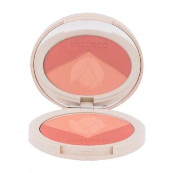 Artdeco Green Couture Natural Trio Blush 9 g tvářenka pro ženy 3 Peach Perfect