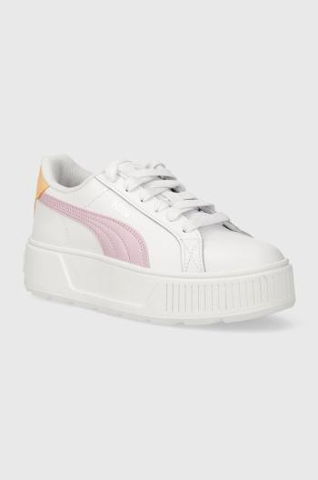 Dětské sneakers boty Puma bílá barva