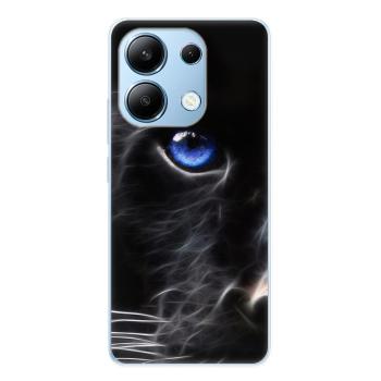 Odolné silikonové pouzdro iSaprio - Black Puma - Xiaomi Redmi Note 13