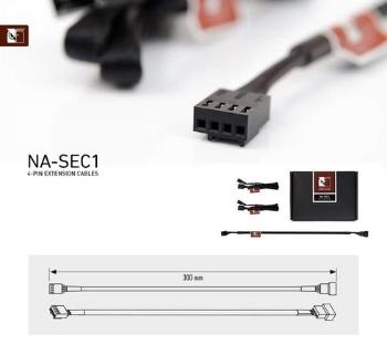 NOCTUA NA-SEC1 4-Pin Extension Cables - 3x prodlužovací kabely pro větráky, NA-SEC1