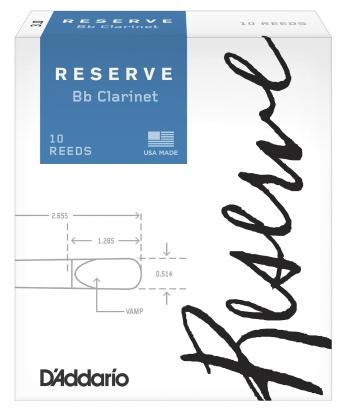 D'Addario Reserve Bb Clarinet - 10 - 3.5
