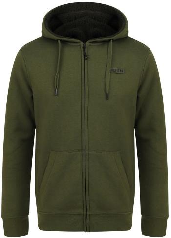 Navitas mikina sherpa zip hoody green - xxl