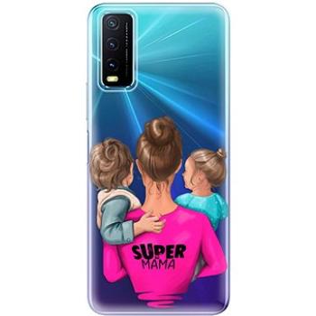 iSaprio Super Mama - Boy and Girl pro Vivo Y20s (smboygirl-TPU3-vY20s)