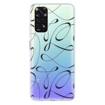 Odolné silikonové pouzdro iSaprio - Fancy - black - Xiaomi Redmi Note 11 / Note 11S