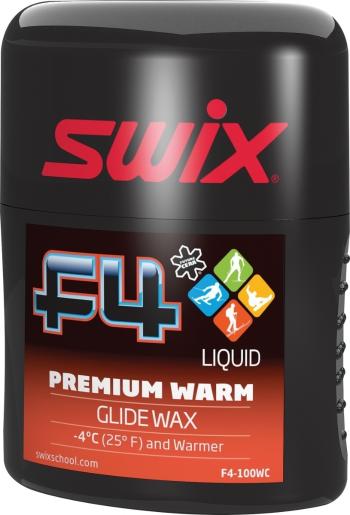 Skluzný vosk SWIX F4 warm tekutý 100ml
