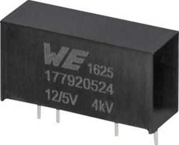 DC/DC měnič napětí do DPS Würth Elektronik 177920524, 12 V, 5 V, 0.2 A, 1 W, počet výstupů 1 x