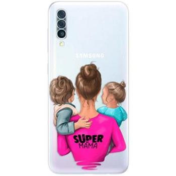 iSaprio Super Mama - Boy and Girl pro Samsung Galaxy A50 (smboygirl-TPU2-A50)