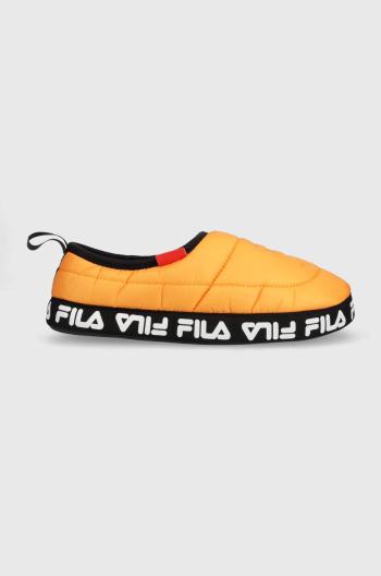 Pantofle Fila Comfider oranžová barva