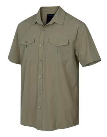 Husky Pánská košile   Gomy M sv. olivová Velikost: XL