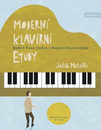 Moderní klavírní etudy - Metelka Jakub