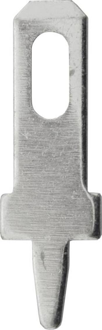 Faston zástrčka Vogt Verbindungstechnik 3773a08.68 2.8 mm x 0.8 mm, 180 °, bez izolace, kov, 100 ks