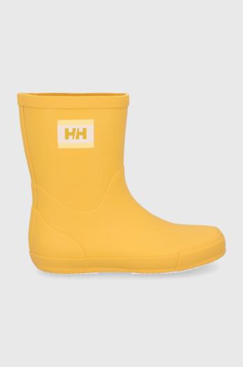 Holínky Helly Hansen dámské, žlutá barva