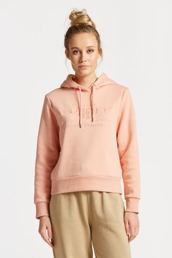 MIKINA GANT REG TONAL SHIELD HOODIE oranžová XXL