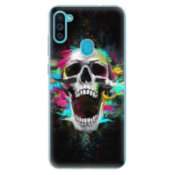 Odolné silikonové pouzdro iSaprio - Skull in Colors - Samsung Galaxy M11