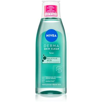 Nivea Derma Skin Clear čisticí pleťová voda 200 ml