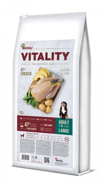 Akinu VITALITY dog adult large chicken 12 kg