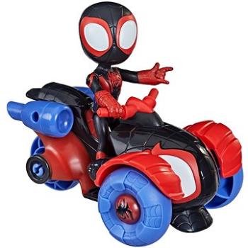 Spidey a jeho úžasní přátelé - vozidlo a figurka Miles Morales Spider-Man (ASSRT5010993854134c)