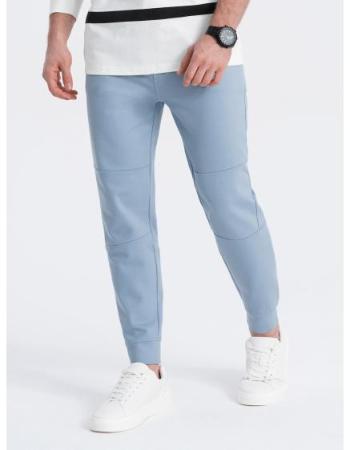 Pánské tepláky joggers V2 OM-PASK-0142 světle modré