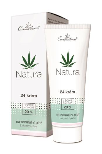 Cannaderm Natura 24 Krém na normální pleť 75 g