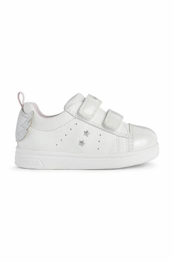 Dětské boty Geox bílá barva