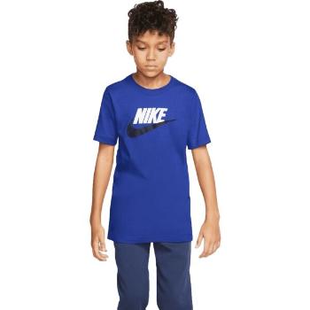 Nike NSW TEE FUTURA ICON TD B Chlapecké tričko, modrá, velikost M