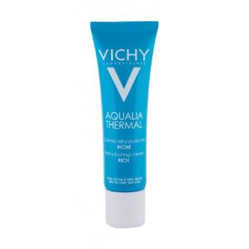 Vichy Aqualia Thermal Rich 30 ml denní pleťový krém pro ženy na suchou pleť; výživa a regenerace pleti; na dehydratovanou pleť