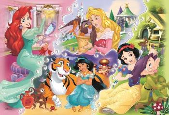 TREFL Puzzle Disney princezny 160 dílků