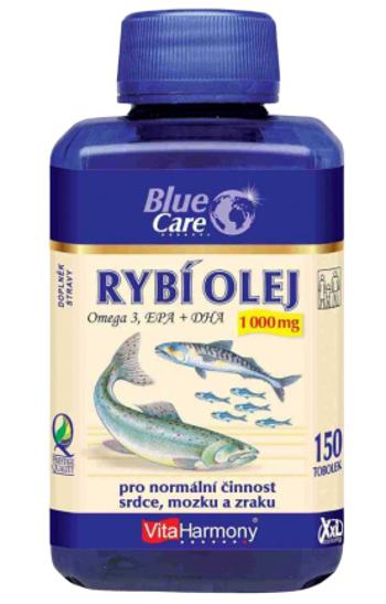 VitaHarmony Rybí olej Omega 3 1000 mg XXL 150 tobolek