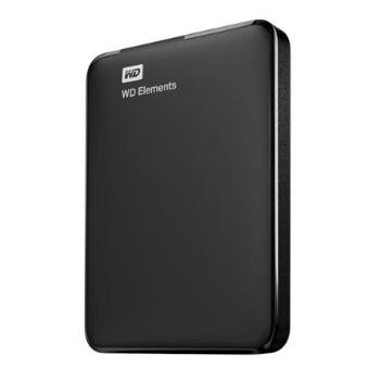 Ext. HDD 2.5" WD Elements Portable 5TB USB, WDBU6Y0050BBK-WESN